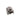 NIU OEM left rear axle cover H1601005 - dark oval plastic cap with central axle hole, top-down 3/4 angle view